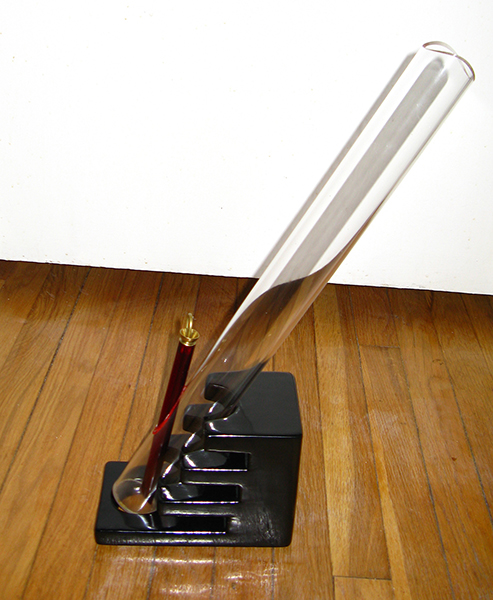 TobaccoMaster With Wood Stand Left Hand Side View